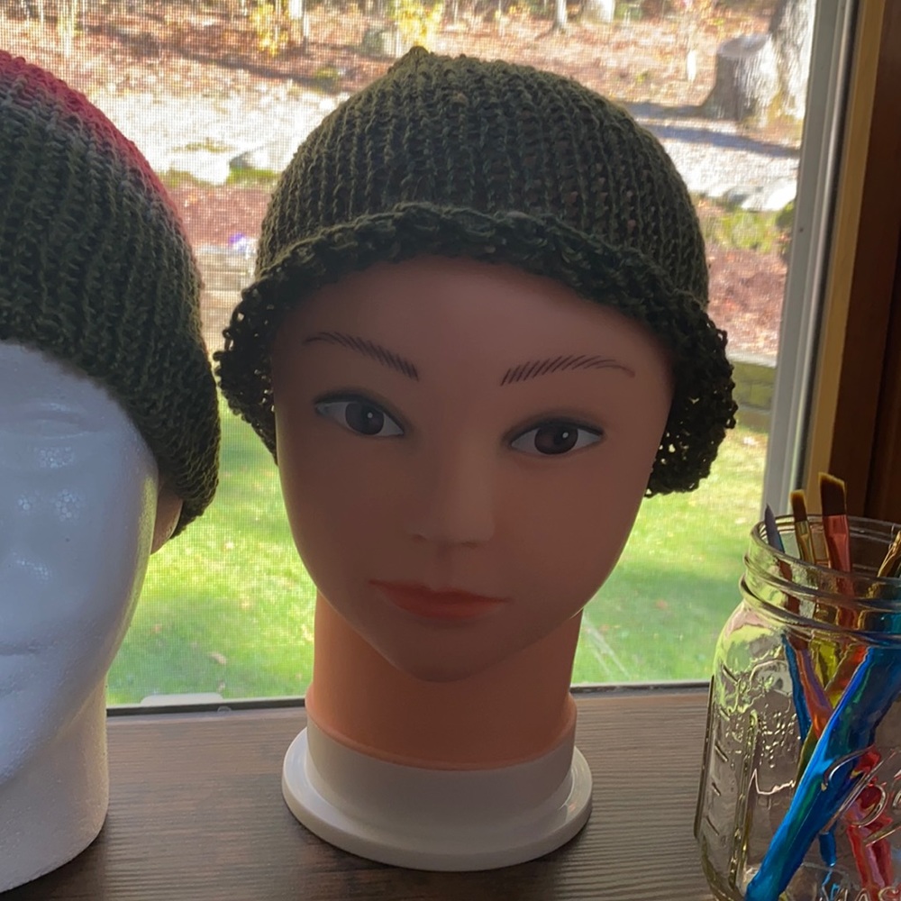 Knit Slouchy Hat- NEW- Gender Neutral!